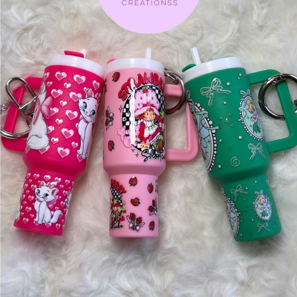 Mini Tumbler Keychains